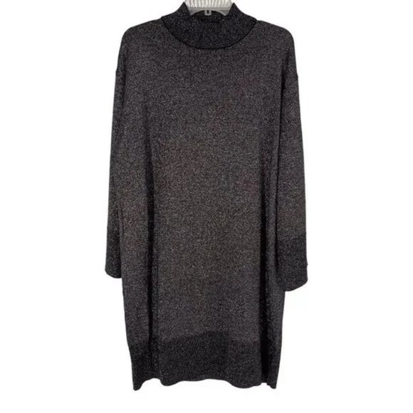 Cooper St Alice Knit Metallic Sweater Dress NWT Sz L - Picture 3 of 10